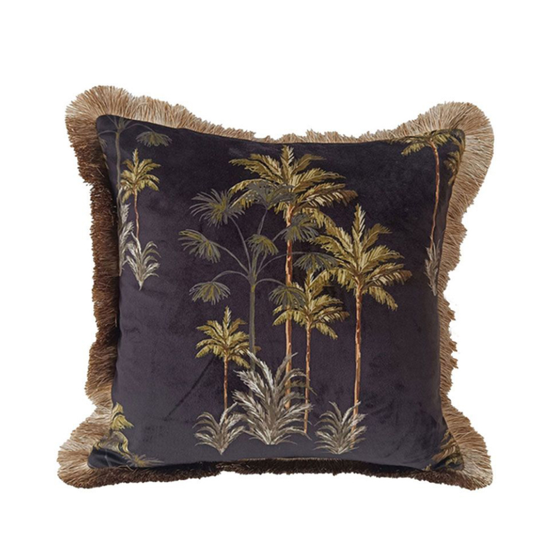 Liberta-Maison Palm Tree Διακοσμητικό Μαξιλαρι 45x45cm Polyester Πολύχρωμο 023397