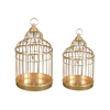 Liberta - Maison AVIARY DECO Set ton 2 Kloubi Metalliko Xruso F30.5x52.1cm/F24.8x44.5cm 023422