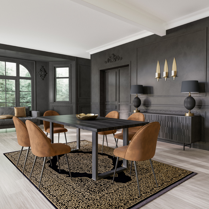 Liberta - Maison BAY Kiropigo Toixou Metalliko Xruso 11x10x50cm 023436