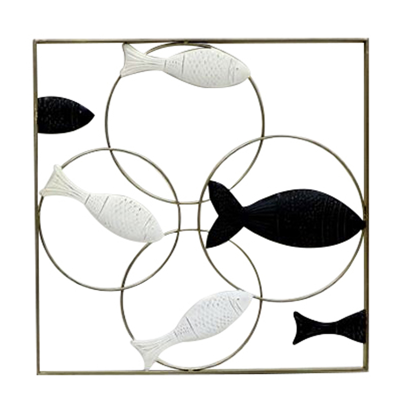 agiovlasitishome Διακοσμητικά τοίχου - ΣΗΜΑΝΤΙΚΟ: Σε περίπτωση διαφοράς τιμής από το κατάστημα ισχύει παντα και μόνο η τιμή του καταστήματος Liberta - Maison BRINE DECO Διακοσμητικό Τοίχου Μεταλλι