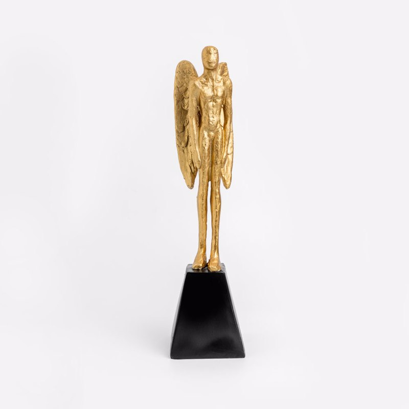 Liberta - Maison AVIAN DECO Άγγελος Resin Χρυσός/Μαύρος
