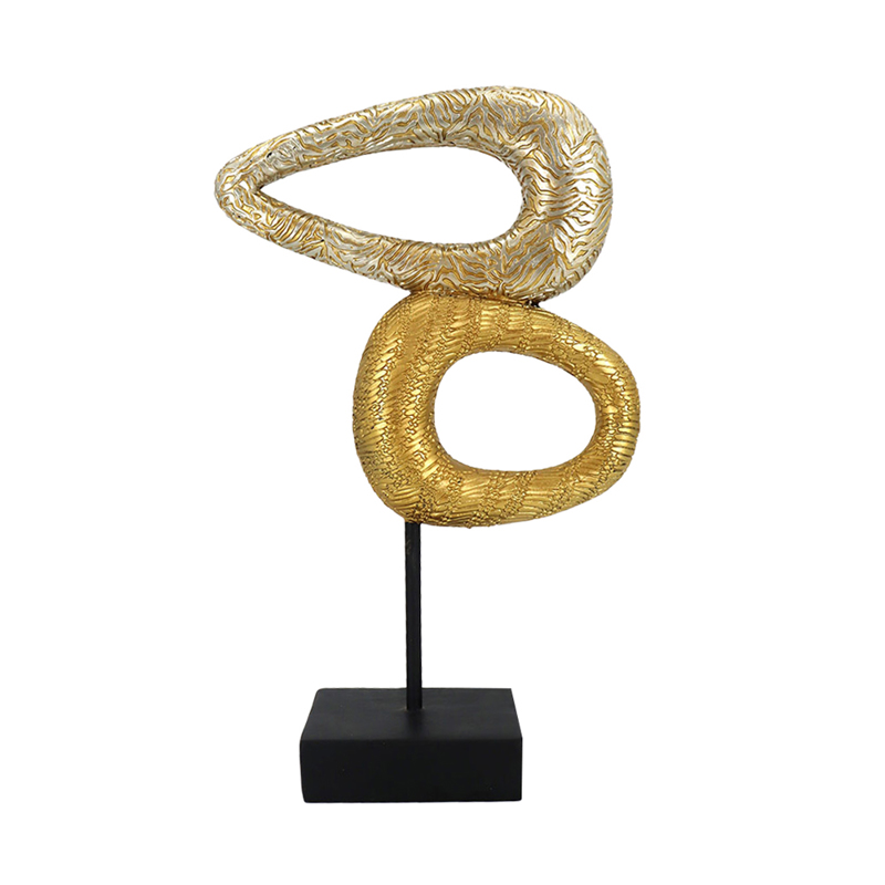 Liberta - Maison DRIP Διακοσμητικό Totem Polyresin Χρυσ