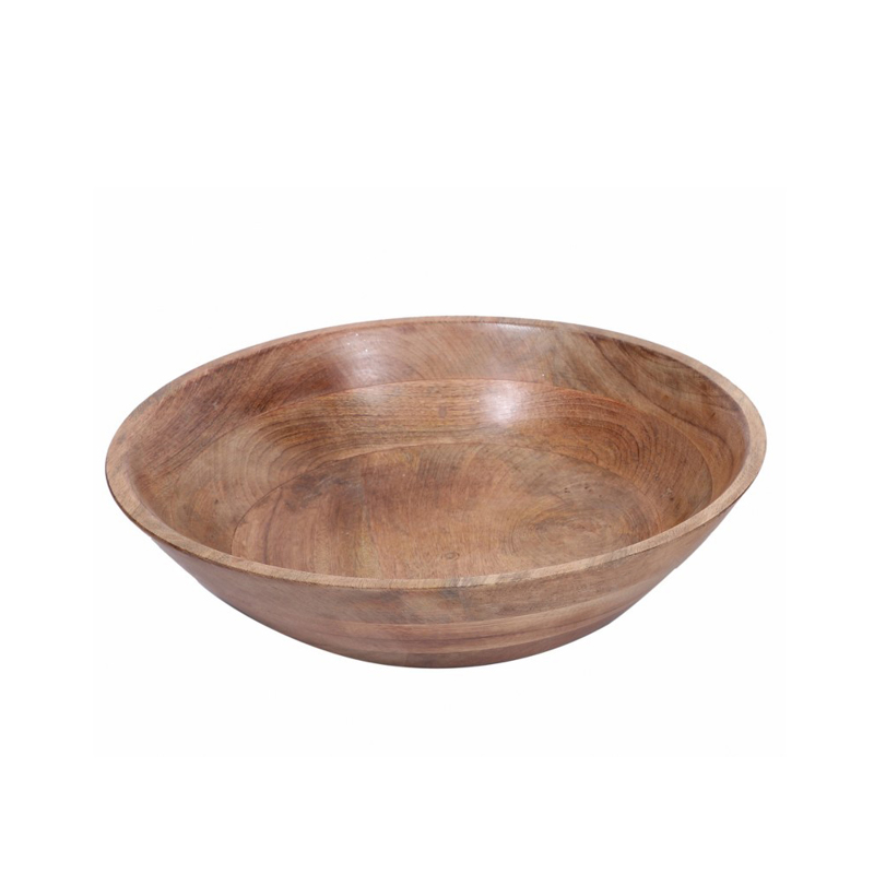 Liberta-Maison Shona Μπωλ Διακόσμησης 25x25x9cm Ξύλο Mango Φυσικό 023741