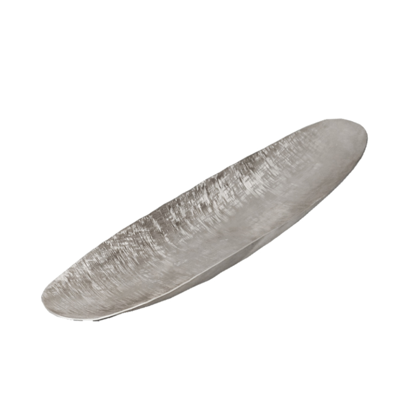 Liberta-Maison Orly Δίσκος Διακόσμησης 56x15x5cm Αλουμίνιο Silver 023937
