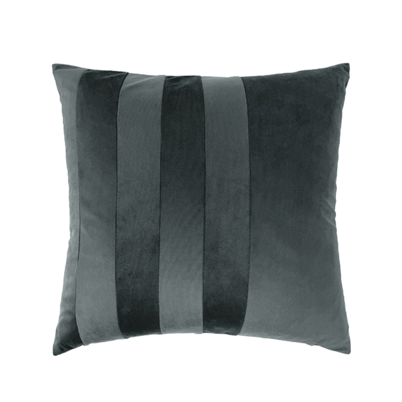 Liberta - Maison SERI Διακοσμητικό Μαξιλάρι Βελούδινο Γκρι 45x45cm 025385