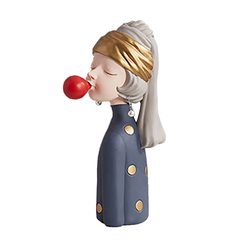 Liberta-Maison Ponnytale GREY Διακοσμητικη Φιγουρα 7x8x15cm Polyresin Πολύχρωμο 025439