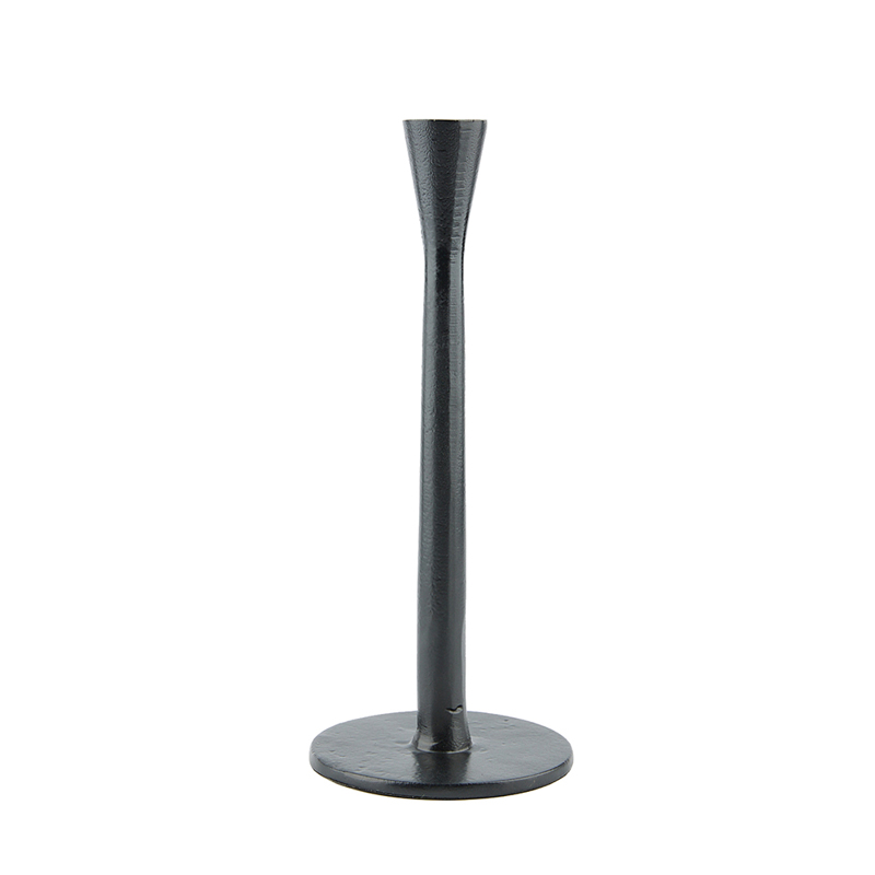 Liberta - Maison LYSE Κηροπήγιο Αλουμινίου Μαύρο Φ13x48cm 025989