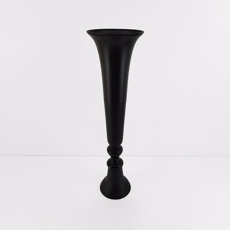 Liberta - Maison FLORES Βάζο Αλουμινίου Μαύρο 20x20x71c