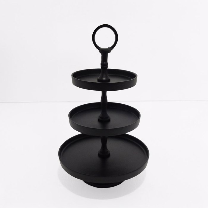 Liberta - Maison SERVIR Orntebiera 3 Epipedon Alouminiou Mavri F20x35cm 026007