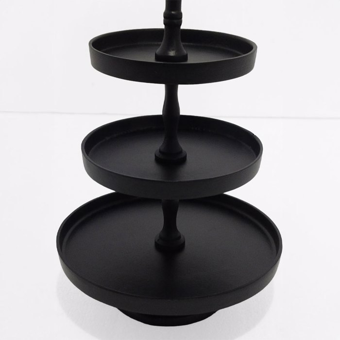 Liberta - Maison SERVIR Orntebiera 3 Epipedon Alouminiou Mavri F20x35cm 026007