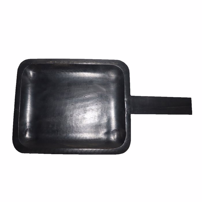 Liberta - Maison SCANDI Diskos Diakosmisis Xulinos Mavros 48x25x4cm 026489