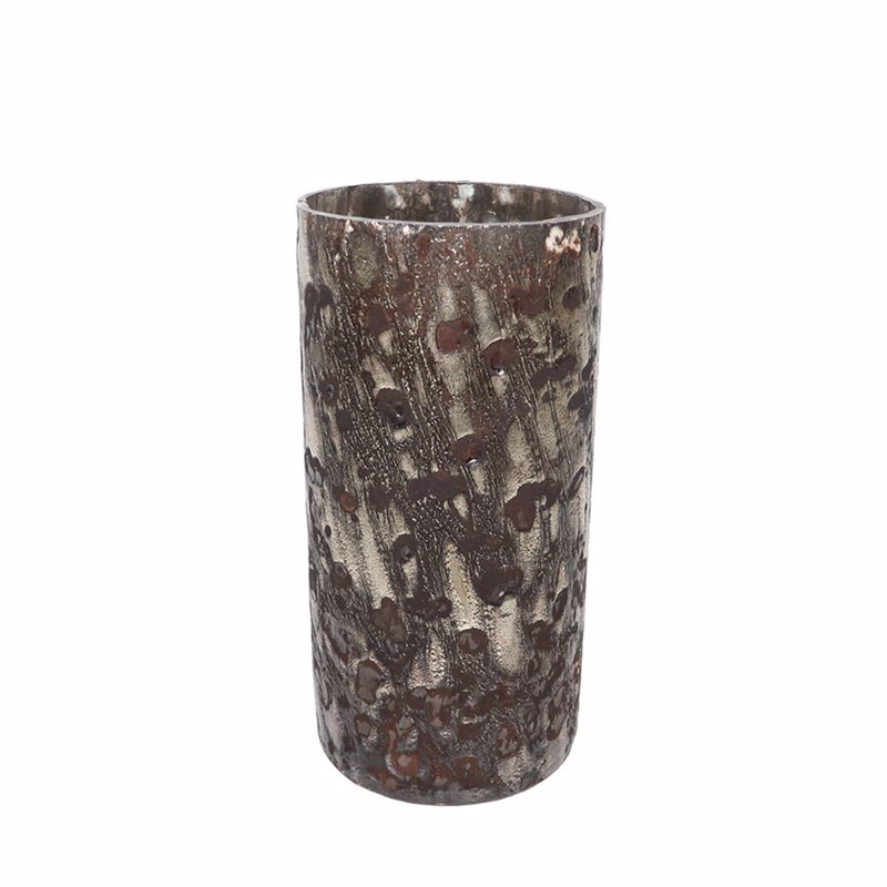 Liberta - Maison BULLES Βάζο Γυάλινο Χρυσό Μπρονζέ Φ10x21cm 026529