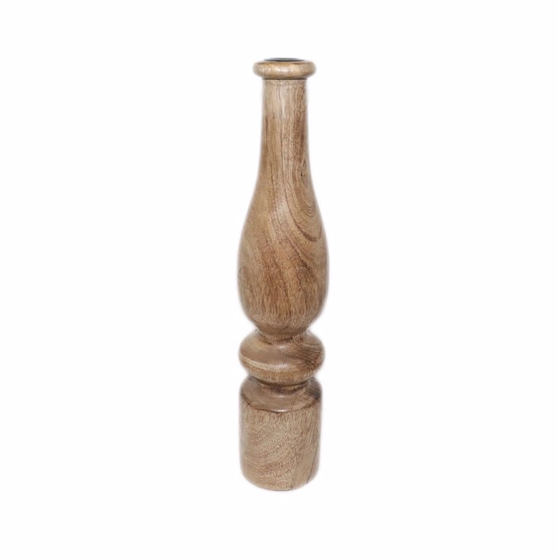Liberta-Maison BOLH Κηροπήγιο 8x8x36cm Ξύλο Φυσικό 026535