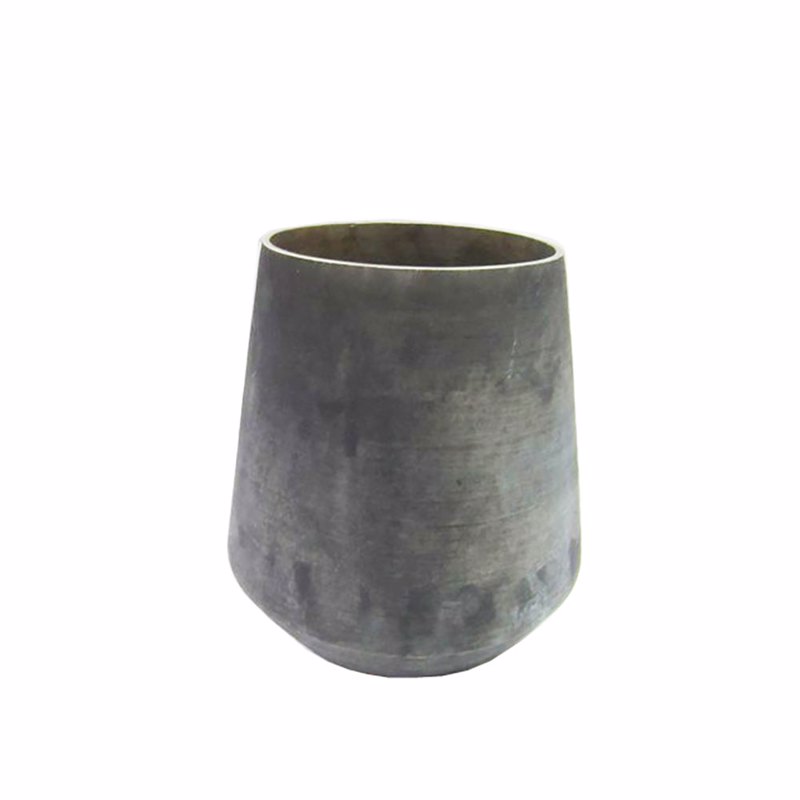 Liberta-Maison CINZA Βαση Ρεσω 15x15x16cm Γυαλί Γκρι Χρυσό 027028