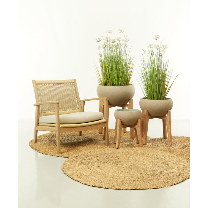 Liberta-Maison Nerea Xalaki 120x120cm Seagrass Fusiko 027381