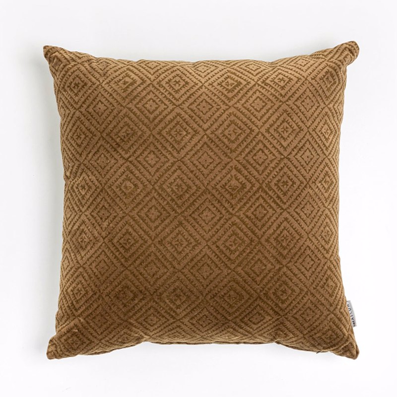 Liberta - Maison HOMBURG A Διακοσμητικό Μαξιλάρι Βαμβάκι Χρυσό Βελούδο 50x50cm 027871