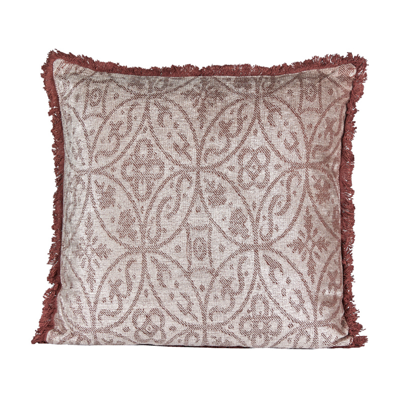 Liberta - Maison AMETHYST C Διακοσμητικό Μαξιλάρι Βαμβάκι/Βελούδο Σάπιο Μήλο 50x50cm 027892