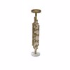 Liberta - Maison REED 49,5 Kiropigo Alouminiou Xruso Antique/Lefko Marmaro 10x10x50cm 027936