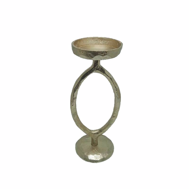 Liberta - Maison BODI 34 Κηροπήγιο Αλουμινίου Χρυσό Ant