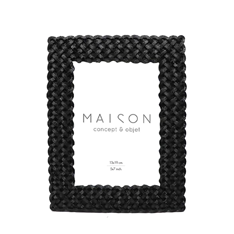 Liberta - Maison TRESSER Κορνίζα Resin Μαύρο Ματ Γυαλί 