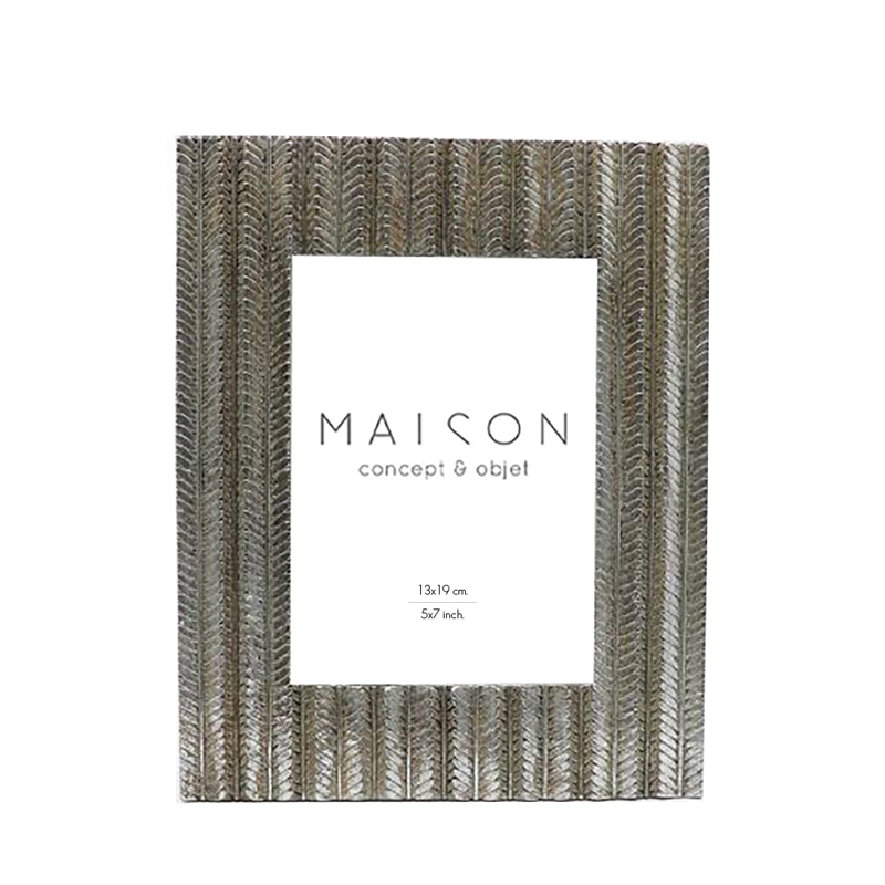 Liberta-Maison Fishbone Κορνίζα 19x2x23cm Polyresin Αση