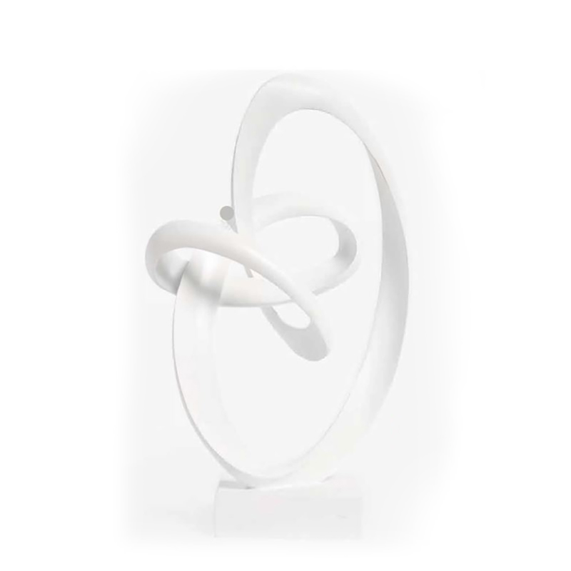 Liberta - Maison CONFUS BLANC Διακοσμητικό Totem Polyresin Λευκό Ματ 28x13x43cm 028399