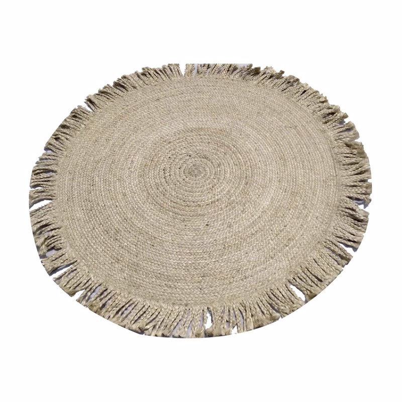 Liberta-Maison Amara Χαλάκι 120x120cm Γιούτα Μπεζ 028711