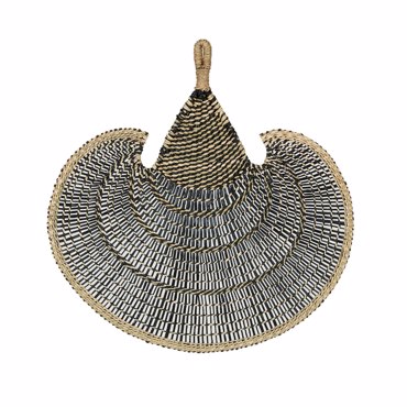 Liberta-Maison Jabbar Διακοσμητικό Τοίχου 85x59cm Seagrass Φυσικό Μαύρο 028747