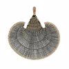Liberta-Maison Jabbar Diakosmitiko Toixou 85x59cm Seagrass Fusiko Mavro 028747