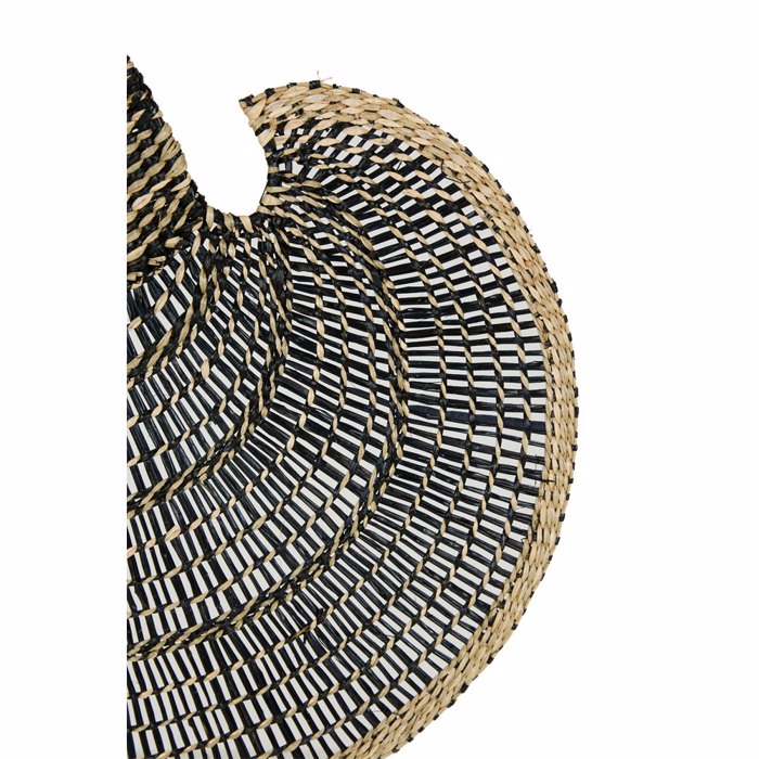 Liberta-Maison Jabbar Diakosmitiko Toixou 85x59cm Seagrass Fusiko Mavro 028747