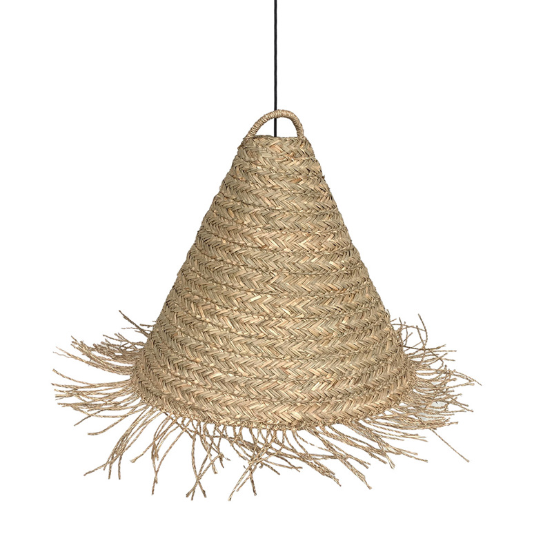 Liberta-Maison Syros Φωτιστικό Οροφής 60x60x50cm Seagrass Φυσικό 028768