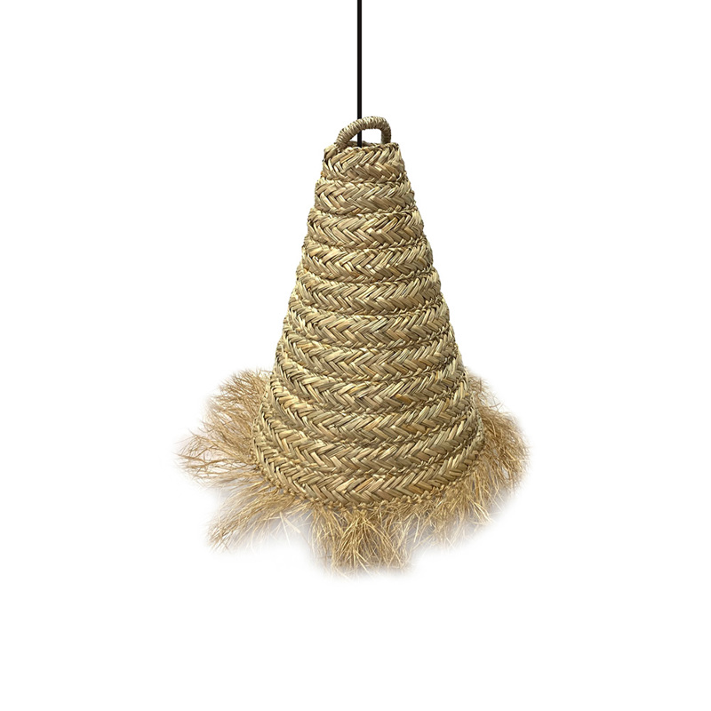 Liberta-Maison Syros Φωτιστικό Οροφής 40x40x57cm Seagrass Φυσικό 028772