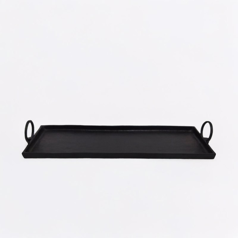 Liberta-Maison Angolo Δίσκος Διακόσμησης 75x24x3cm Αλουμίνιο Μαύρο 028997
