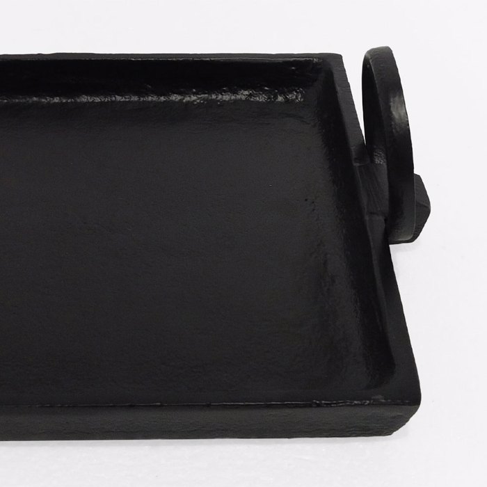 Liberta - Maison ANGOLO Diakosmitikos Diskos Alouminiou Mavros 50x19x3cm 028998