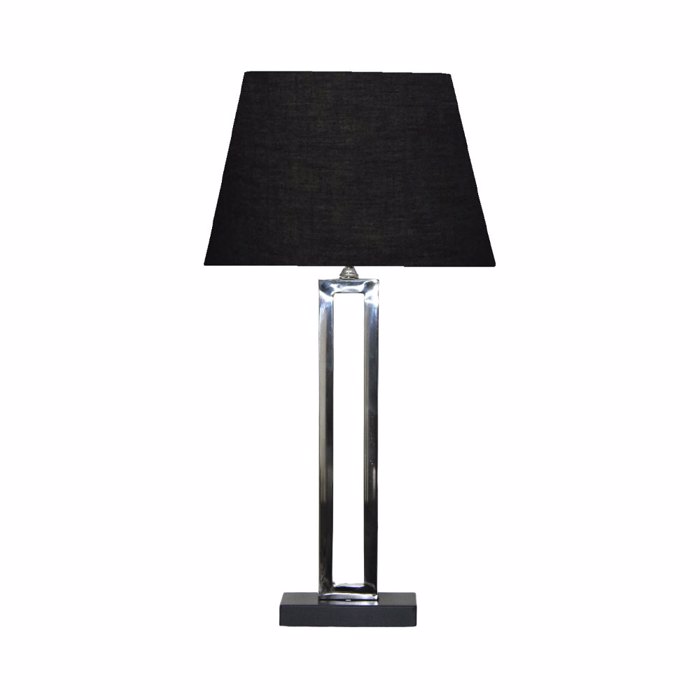 Liberta-Maison Anselm Fotistiko Epitrapezio 41x28x71cm Atsali Asimi Mavro 029215