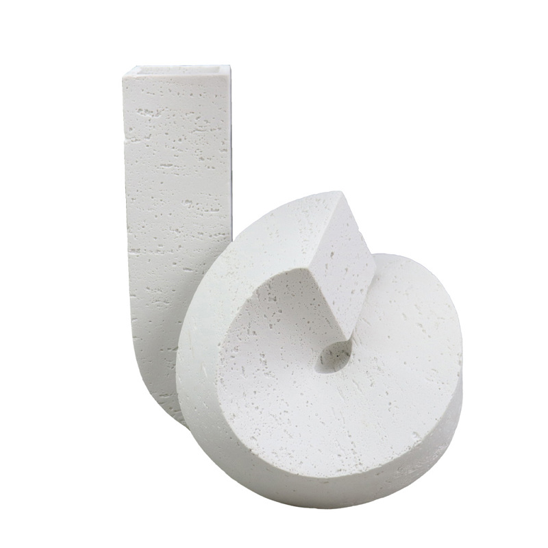 Liberta - Maison GORM Βάζο Polyresin Λευκό 21x19x25cm 0