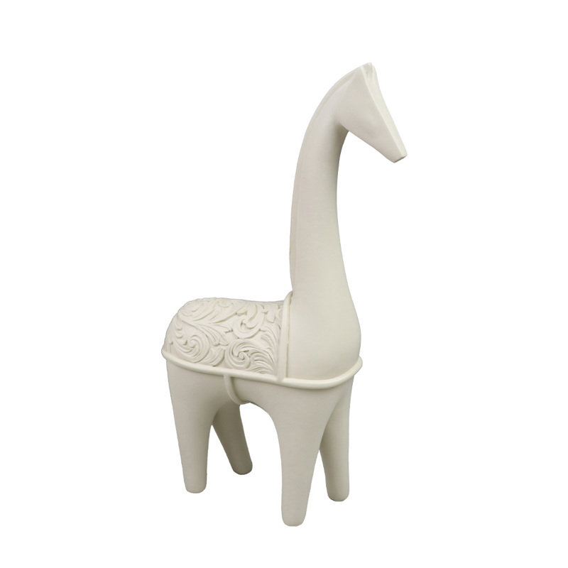 Διακοσμητικά Επιτραπέζια agiovlasitishome - ΣΗΜΑΝΤΙΚΟ: Σε περίπτωση διαφοράς τιμής από το κατάστημα ισχύει παντα και μόνο η τιμή του καταστήματος Liberta - Maison JADE DECO Καμηλοπάρδαλη Resin Κρεμ 16.