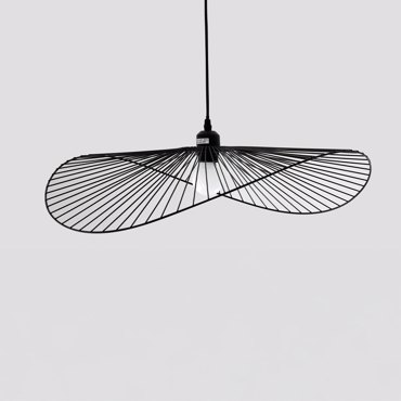 Liberta-Maison Andalucia Φωτιστικό Οροφής 61x58x14cm Μέταλλο Μαύρο 029787