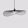 Liberta-Maison Andalucia Fotistiko Orofis 61x58x14cm Metallo Mavro 029787