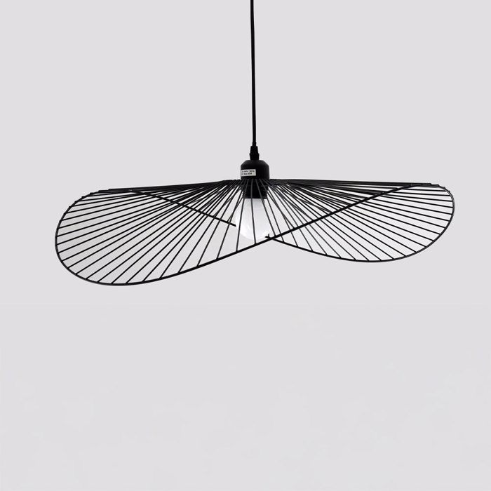 Liberta-Maison Andalucia Fotistiko Orofis 61x58x14cm Metallo Mavro 029787