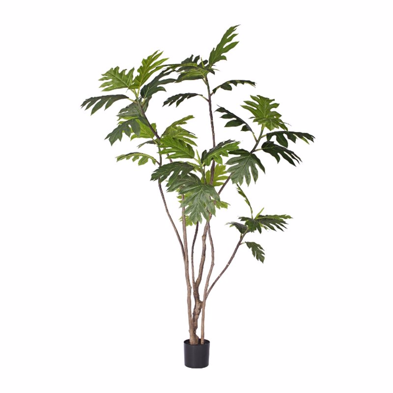 Liberta - Maison BREADFRUIT TREE Δέντρο Τεχνητό σε Γλάστρα PE Πράσινο Μεταξωτό Ύφασμα 240cm 029864