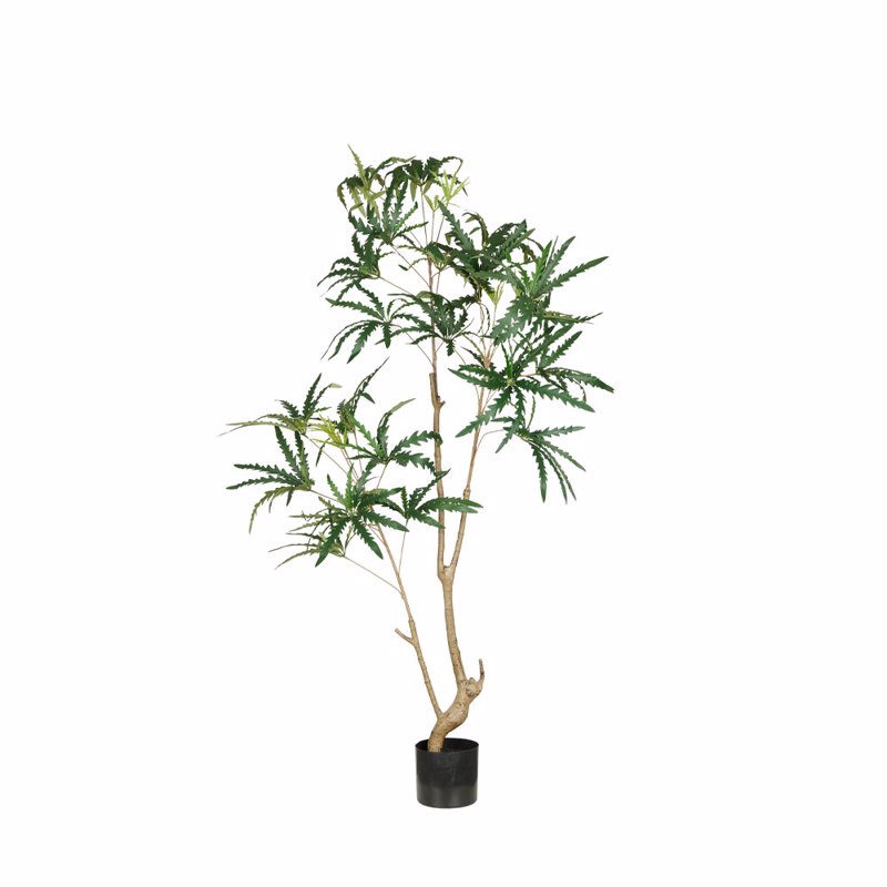 Liberta - Maison PEACOCK TREE Δέντρο Τεχνητό σε Γλάστρα PE Πράσινο Μεταξωτό Ύφασμα 150cm 029874