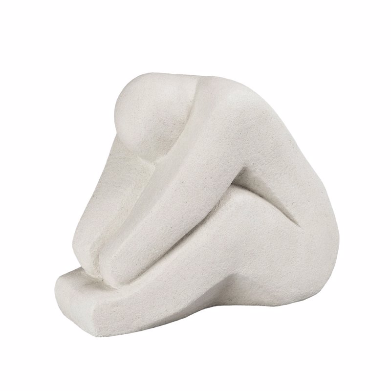 Liberta - Maison EVERLY Διακοσμητική Φιγούρα Polyresin Λευκή 44x28x35cm 029922