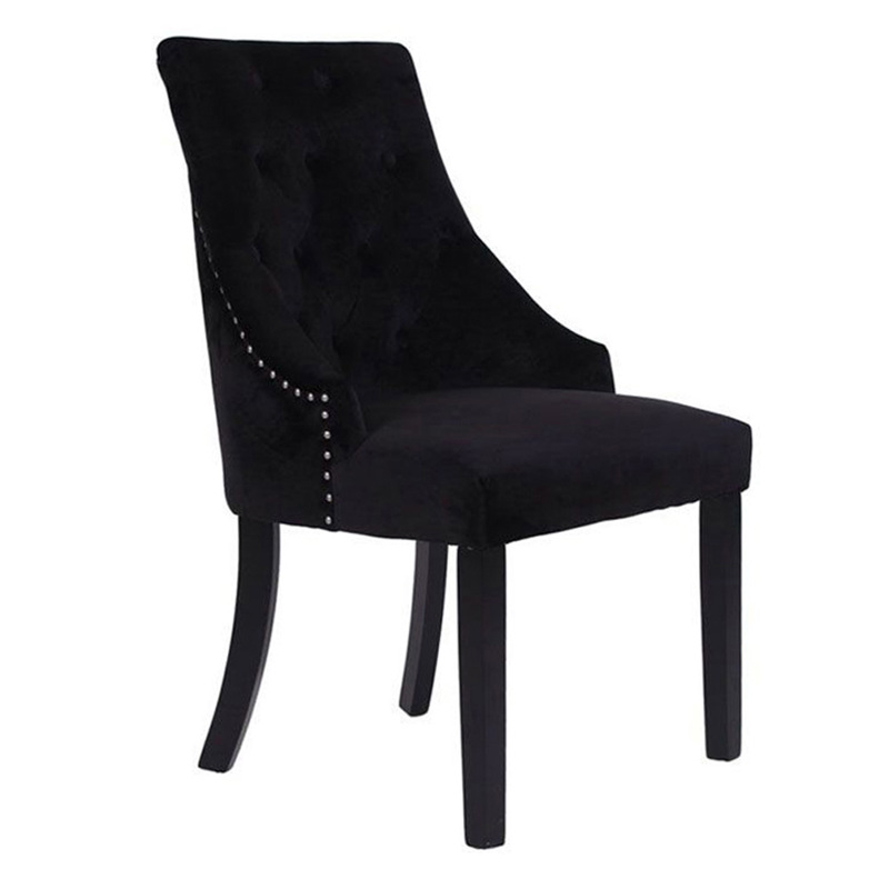 Liberta - Maison RETRO Καρέκλα Μαύρη 56x63x93cm 03-0607