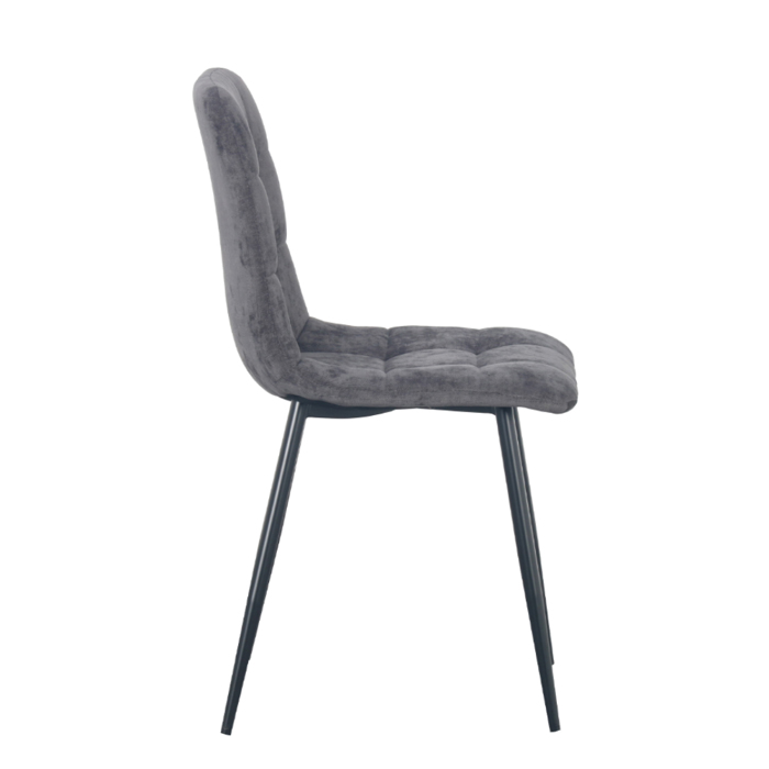 Liberta - Maison NATURE Καρέκλα Σκούρα Γκρι 46x56.5x87.5cm 03-0860 Liberta - Maison NATURE Karekla Skoura Ggri 46x56.5x87.5cm 03-0860