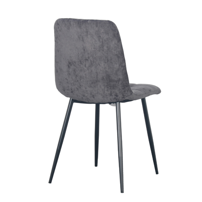 Liberta - Maison NATURE Καρέκλα Σκούρα Γκρι 46x56.5x87.5cm 03-0860 Liberta - Maison NATURE Karekla Skoura Ggri 46x56.5x87.5cm 03-0860