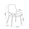 Liberta - Maison STONE Karekla Tsagli 53x57x88cm 03-1052