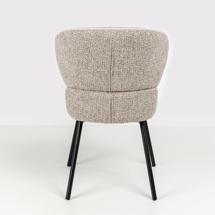 Liberta - Maison SAHARA Καρέκλα Γκρι Ανοιχτό 53x61x84cm 03-1147 Liberta - Maison SAHARA Karekla Ggri Anoixto 53x61x84cm 03-1147