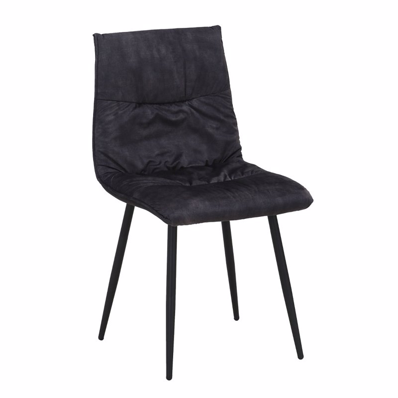 Liberta - Maison LINEA Καρέκλα Ανθρακί 47x55x86cm 03-11