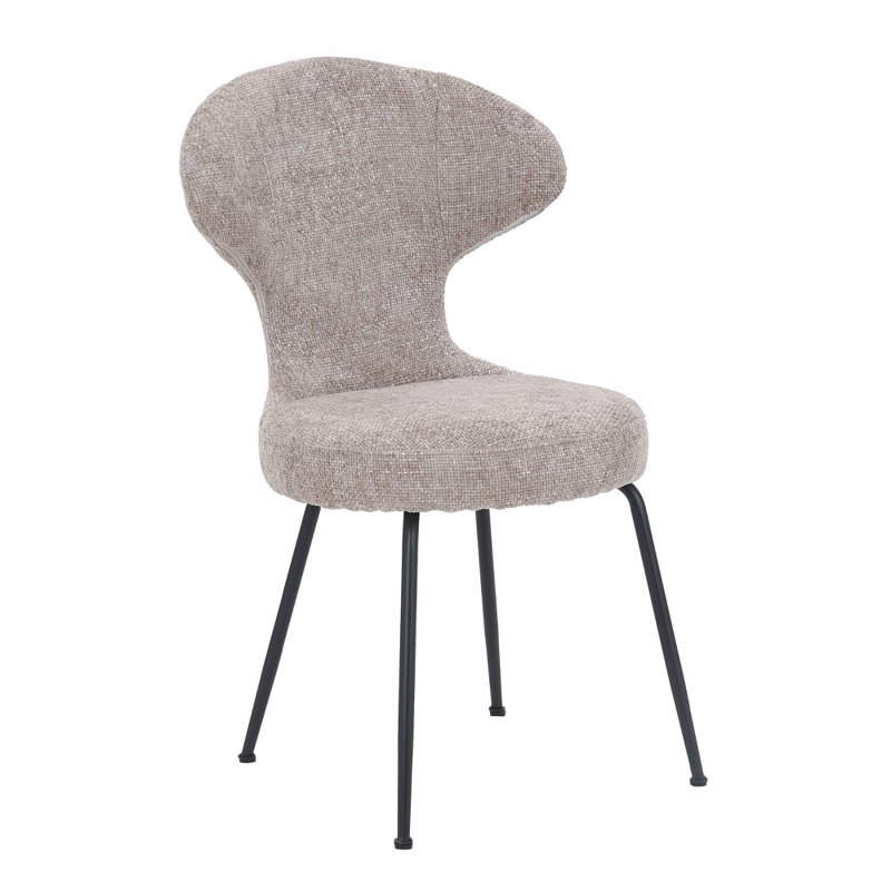 Liberta - Maison FUNGO Καρέκλα Μπεζ 56x57x91cm 03-1162